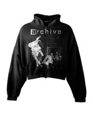 'REVENANT' HEAVYWEIGHT BOXY ZIPUP HOODIE