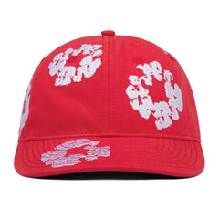 Denim Tears Cotton Wreath Hat Red