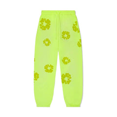Denim Tears Monochrome Sweatpants Neon Green