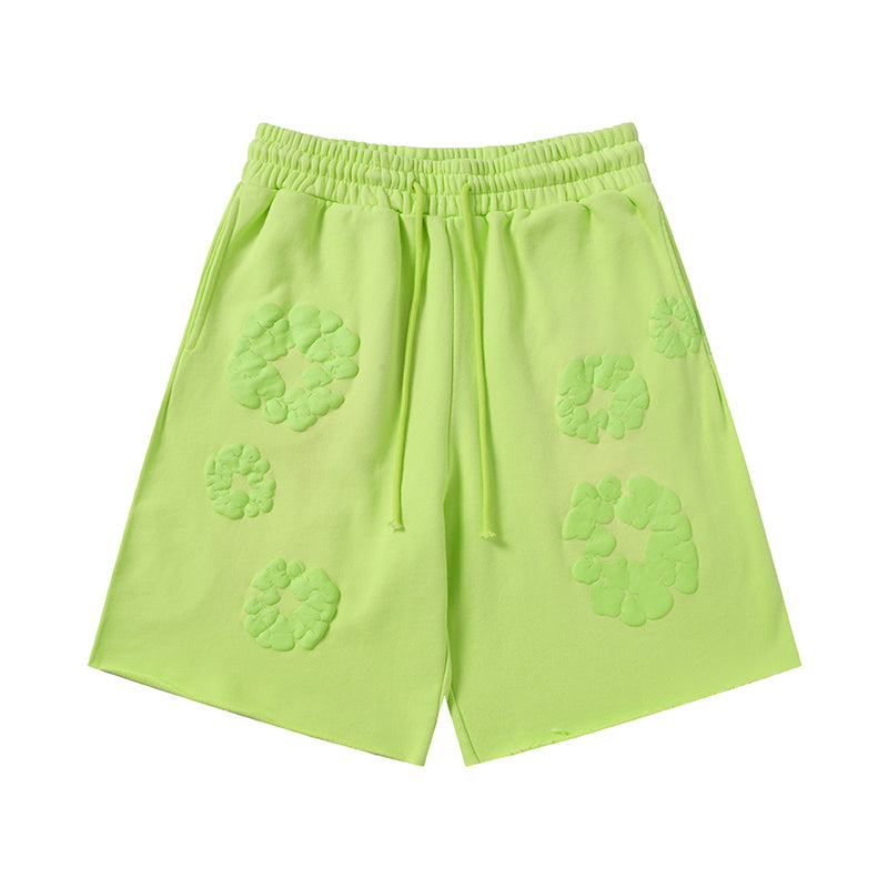 Denim Tears Mono Cotton Wreath Shorts