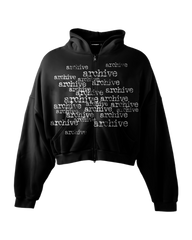 'MATRIX' HEAVYWEIGHT BOXY ZIPUP HOODIE