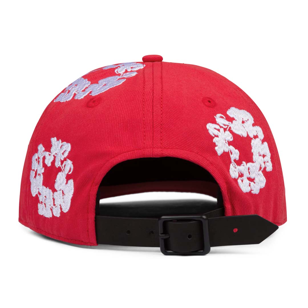 Denim Tears Cotton Wreath Hat Red