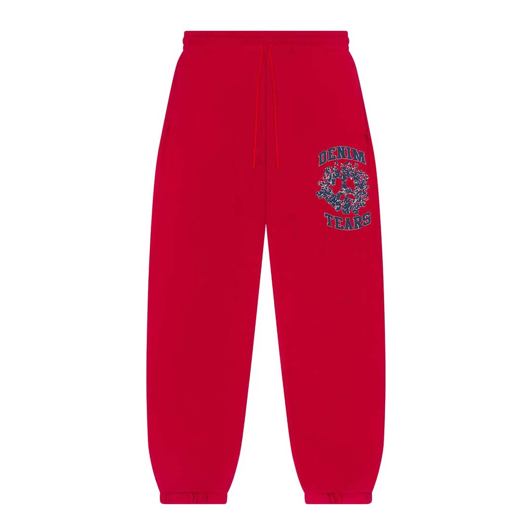 Denim Tears Denim University Sweatpants Red Blue
