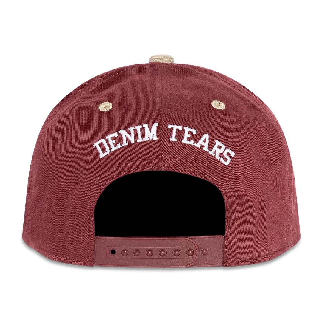 Denim Tears x Arthur Jafa Systemic Racism Controls America Hat 'Burgundy'