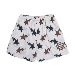 Eric Emanuel x Bape EE Short White Navy Brown
